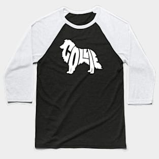 Collie white Baseball T-Shirt